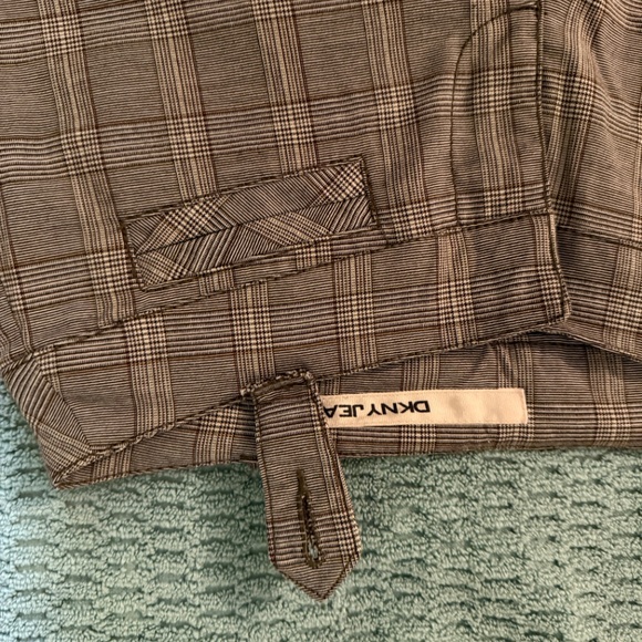 DKNY Plaid Pants SZ 5 early 2000's - Picture 6 of 9
